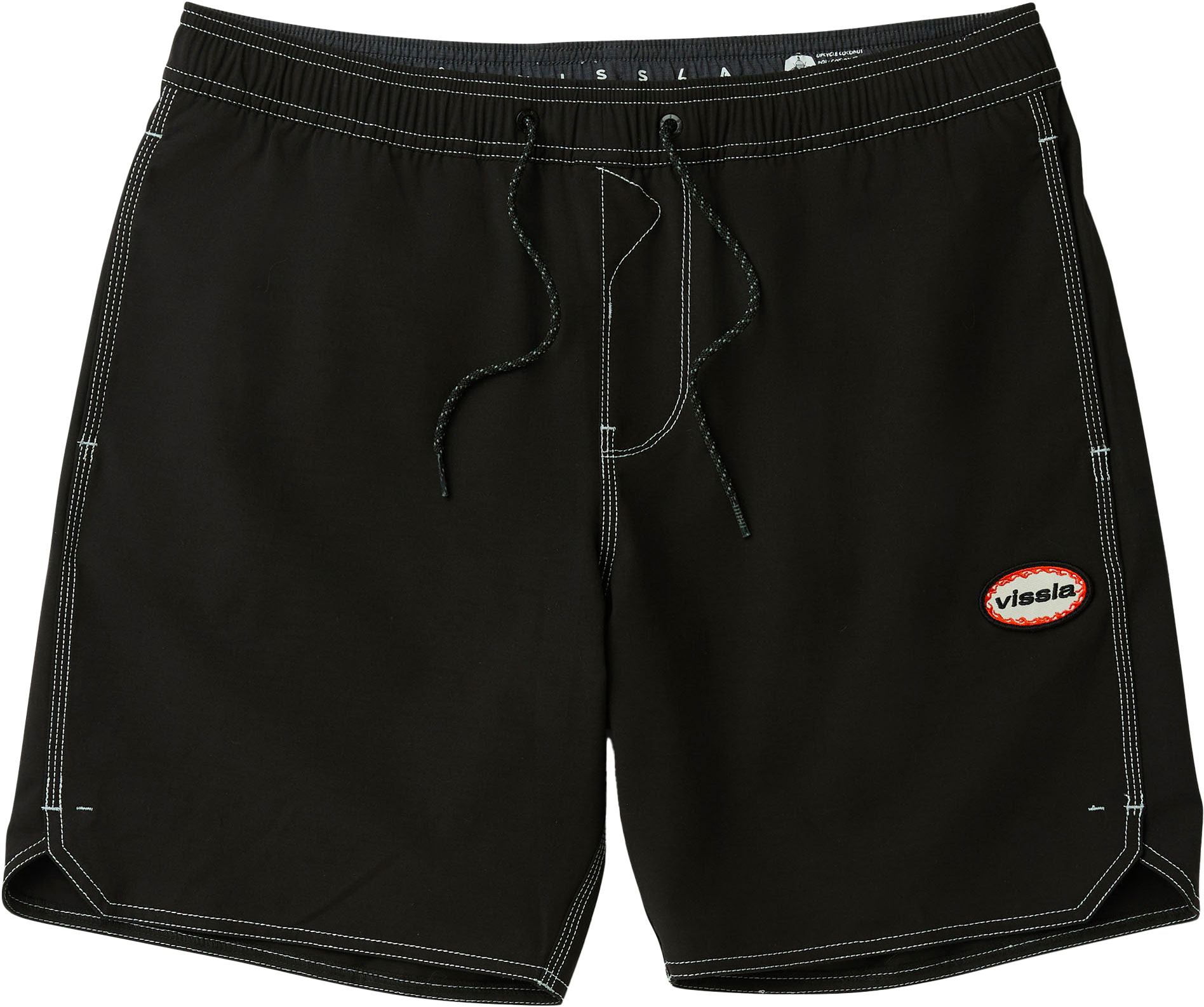 Short de bain stretch - Solid Sets 17.5" Ecolastic Black 2 - Taille XL - Noir