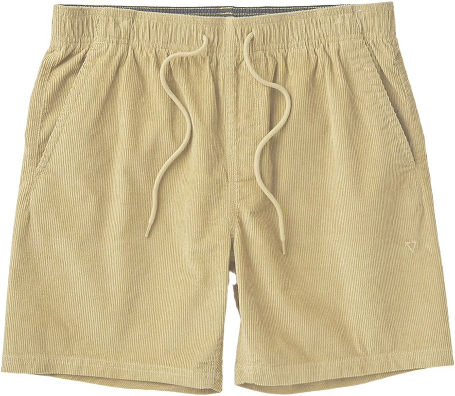 Short en velours côtelé - No See Ums Cord Eco 17" Elastic Walkshort Light Khaki en Coton - Taille M - Beige