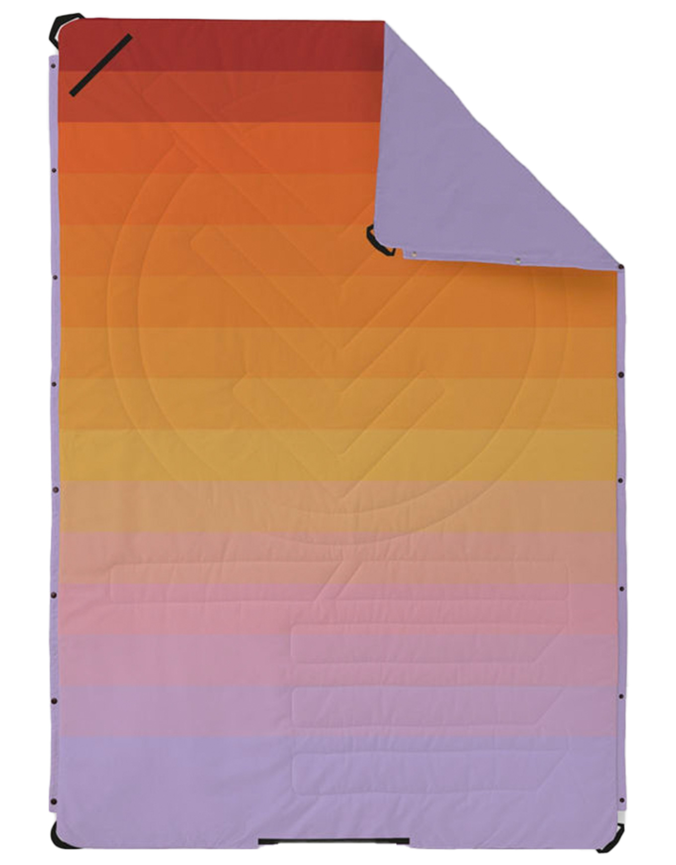 Couverture déperlante légère - Picnic Blanket Golden Drift - Orange