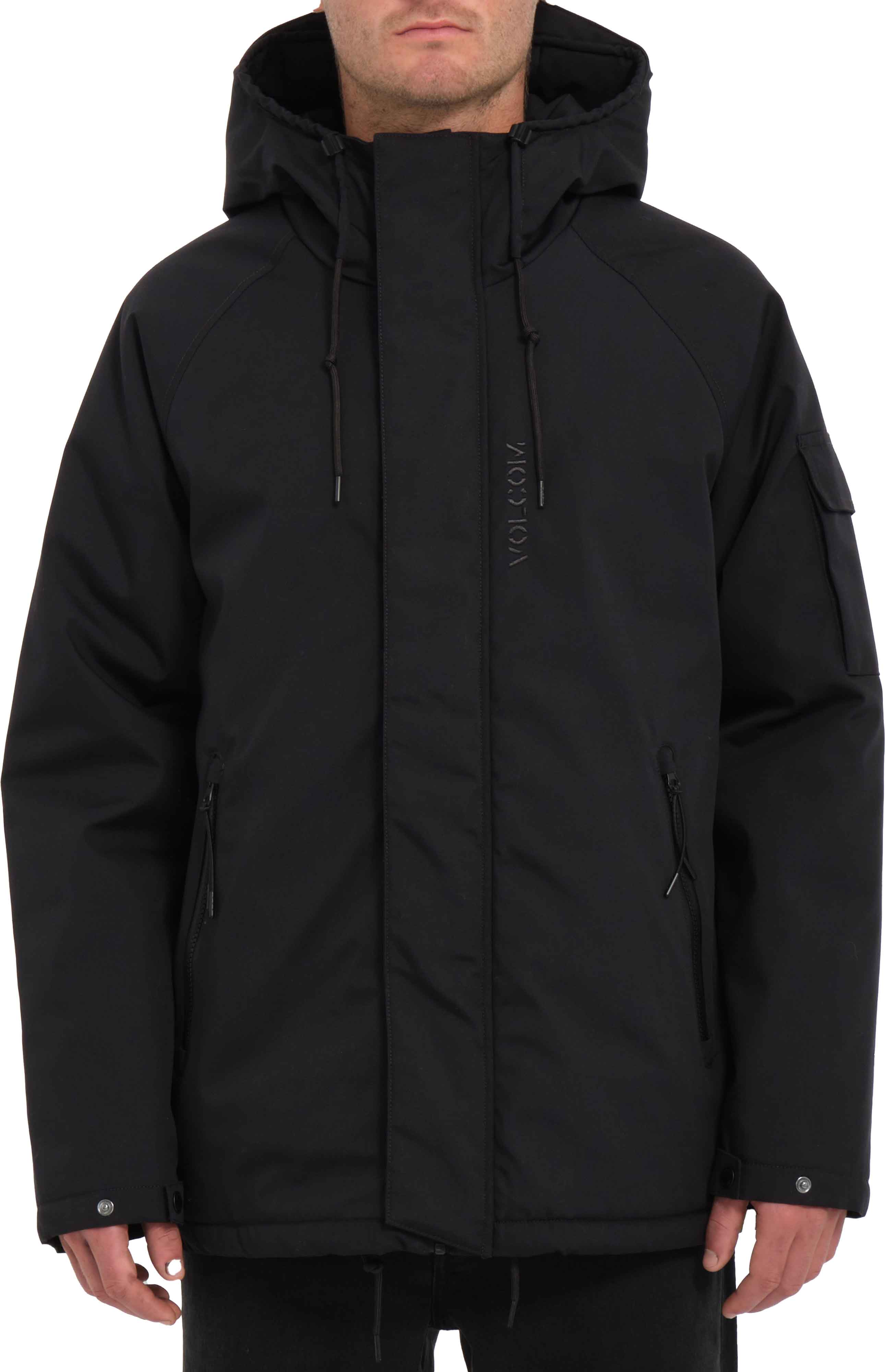 Veste épaisse à capuche - Stoke Stone II 10K Jacket Black - Taille M - Noir