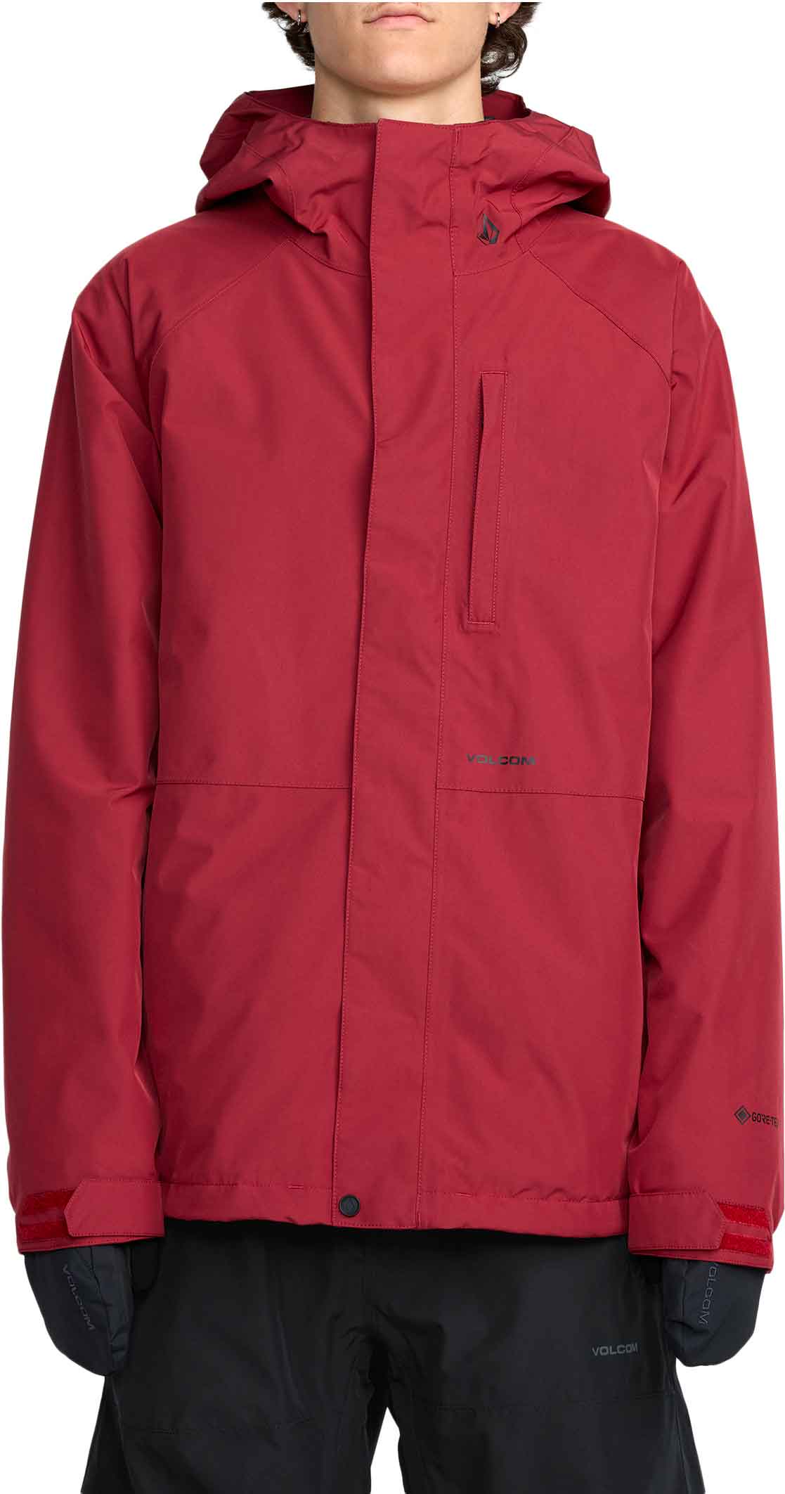 Snowboard Jacke aus GORE-TEX ePE Dua Insulated Gore-Tex Jacket Burnt Red für Herren Größe S Rot