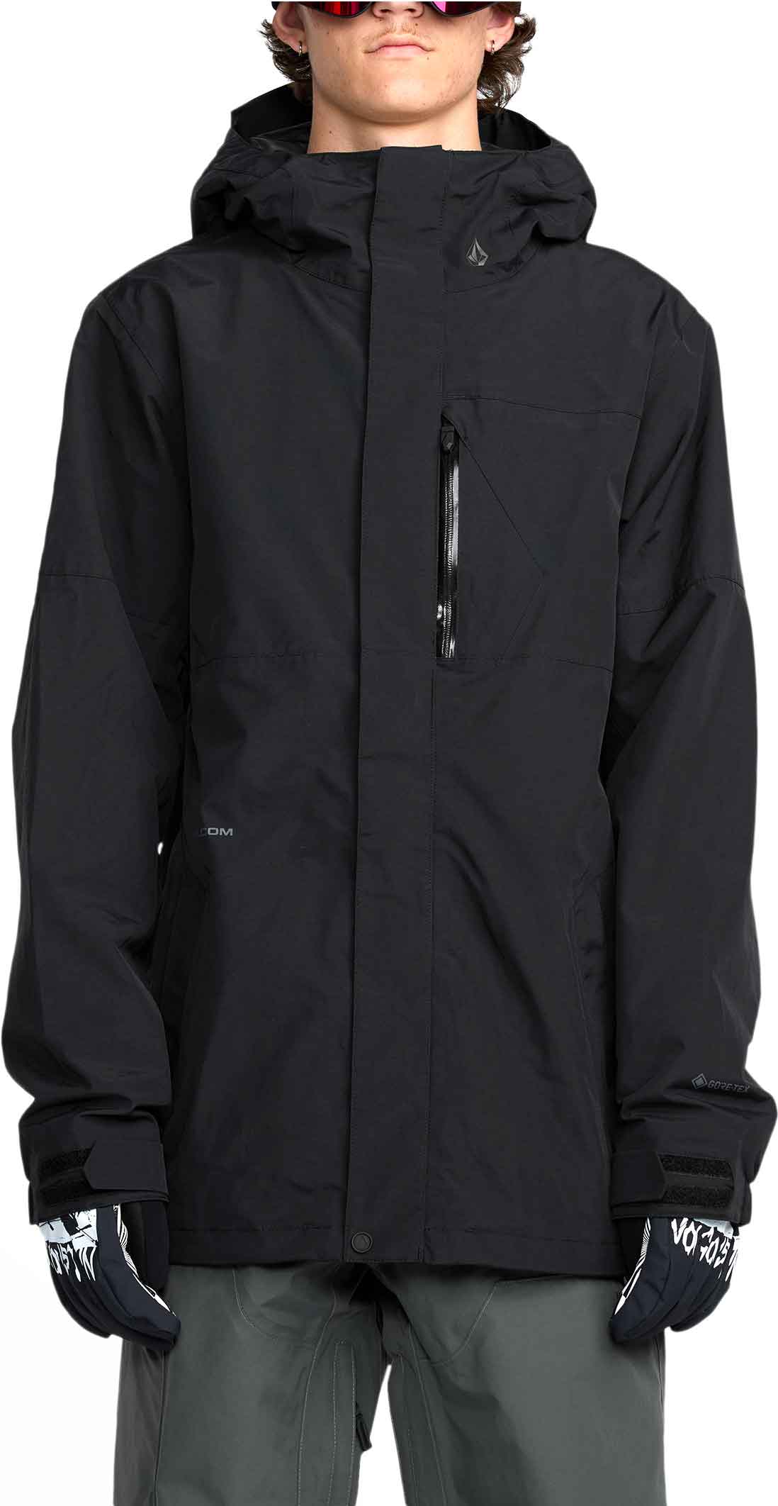 Veste de snowboard en GORE-TEX ePE - L Gore-Tex Jacket Black - Taille M - Noir