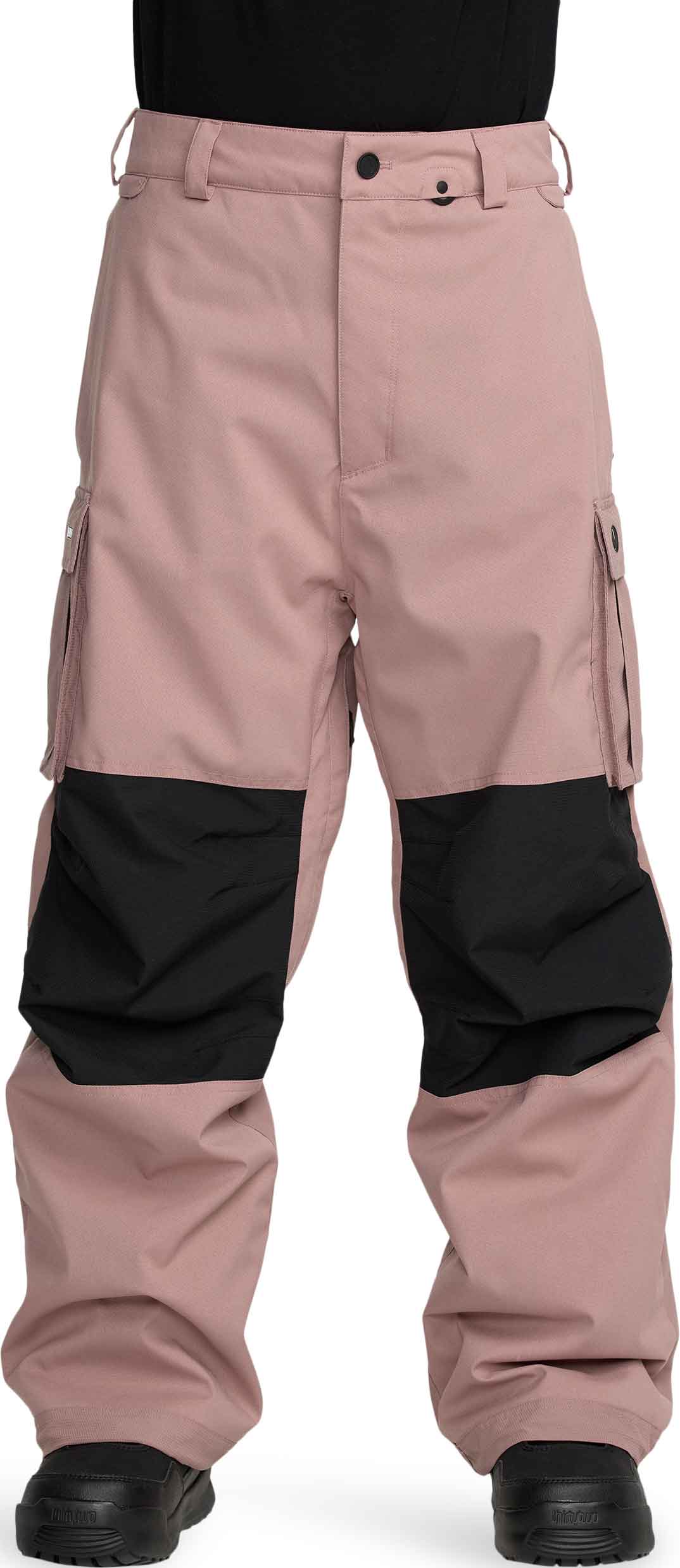 Wasserfeste und atmungsaktive Snowboard Hose Nwrk Baggy Pant Mauve für Herren Größe L Violett