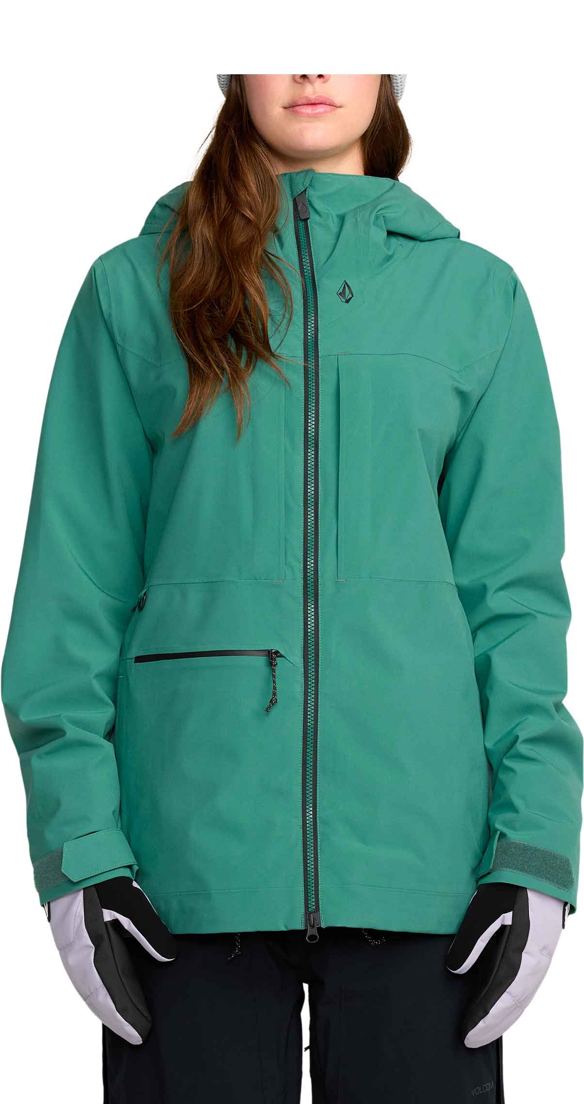Wasserfeste und atmungsaktive Snowboardjacke Cloudbreaker Stretch 30K Jacket W Spruce Green für Damen aus Leder Größe S Grün