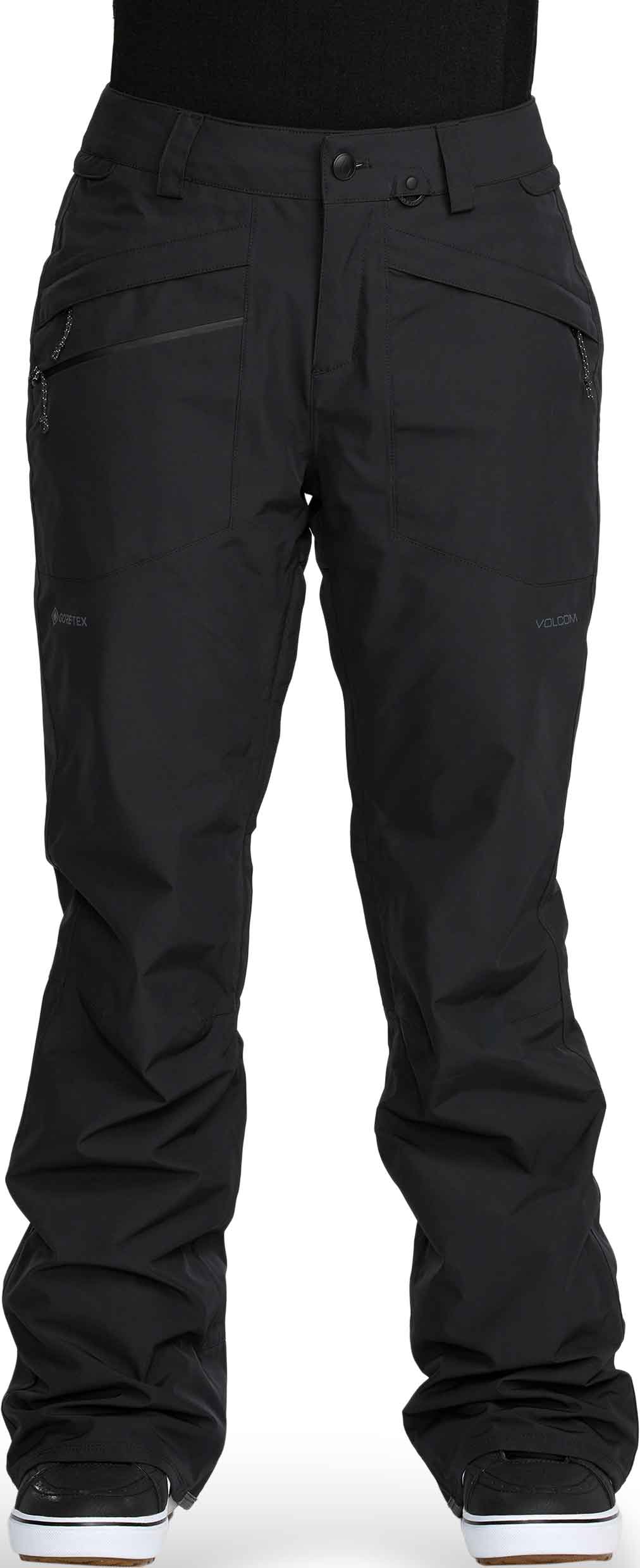 Wasserfeste und atmungsaktive Schneehose aus GORE-TEX ePE Kanyon Insulated Gore-Tex Pant W Black für Damen Größe M schwarz