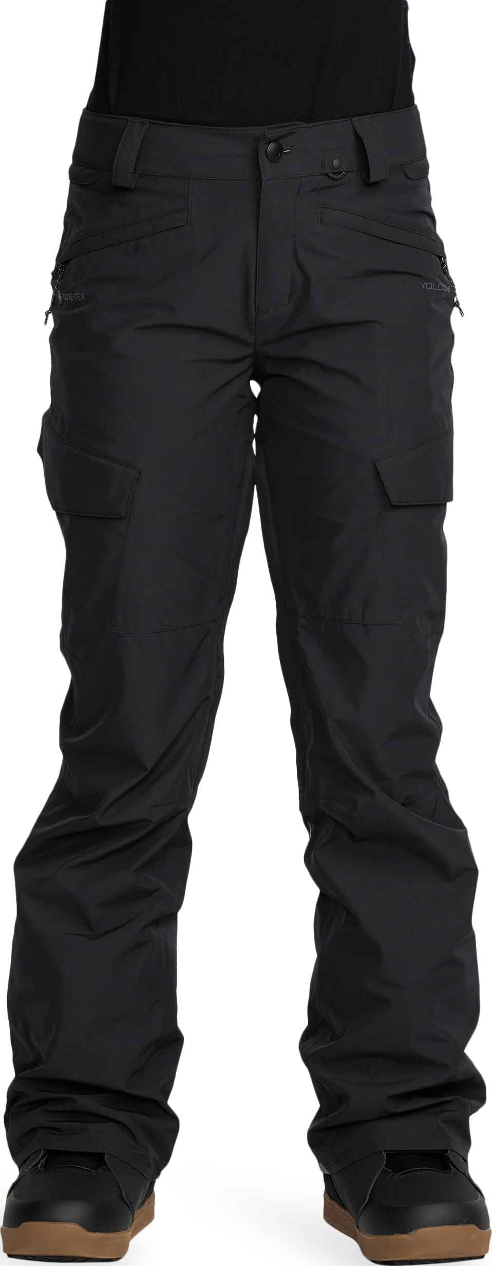 Wasserfeste und atmungsaktive Schneehose aus GORE-TEX ePE Stonelark Gore-Tex Pant W Black für Damen Größe S schwarz
