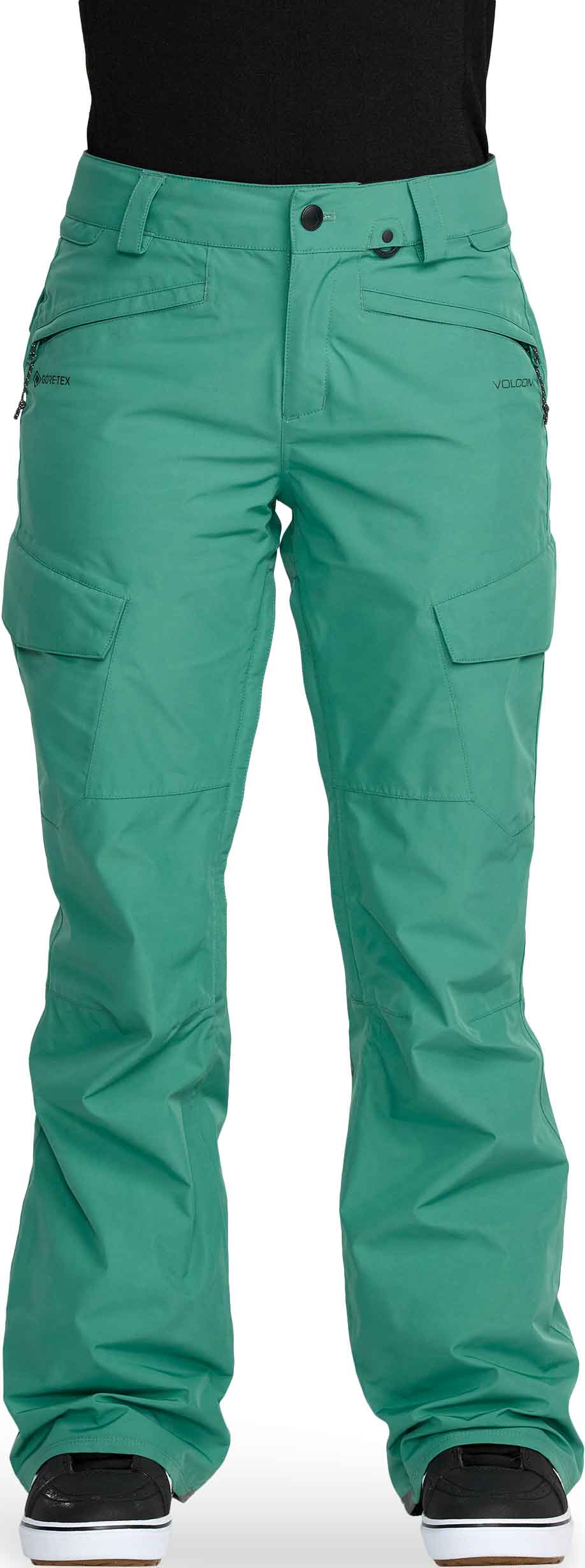 Pantalon de snow imperméable et respirant en GORE-TEX ePE - Stonelark Gore-Tex Pant W Spruce Green - Taille M - Vert