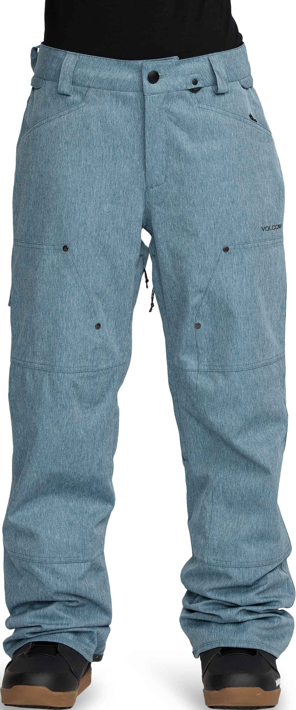 Pantalon de snow imperméable et respirant Pollock Pant W Denim für Damen Größe M Blau