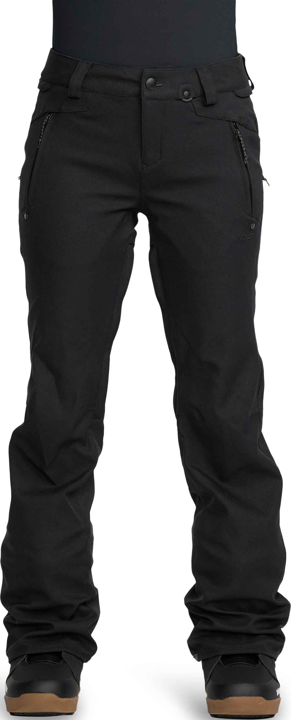 Pantalon de snow imperméable et respirant - Genus Stretch Pant W Black - Taille M - Noir