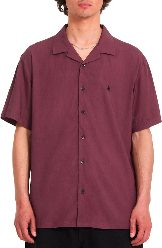 Chemise décontractée - Single Stone SS Shirt Pistol Punch - Taille M - Violet