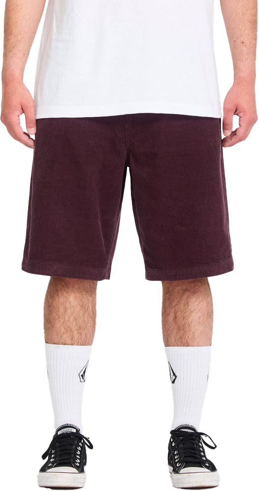 Short en velours côtelé - Freazy Loose Ew Short 22 Pistol Punch en Coton - Taille M - Violet
