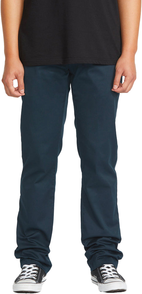 Chino à la coupe droite - Frickin Modern Stretch Pant Dark Navy en Coton - Taille 30 US