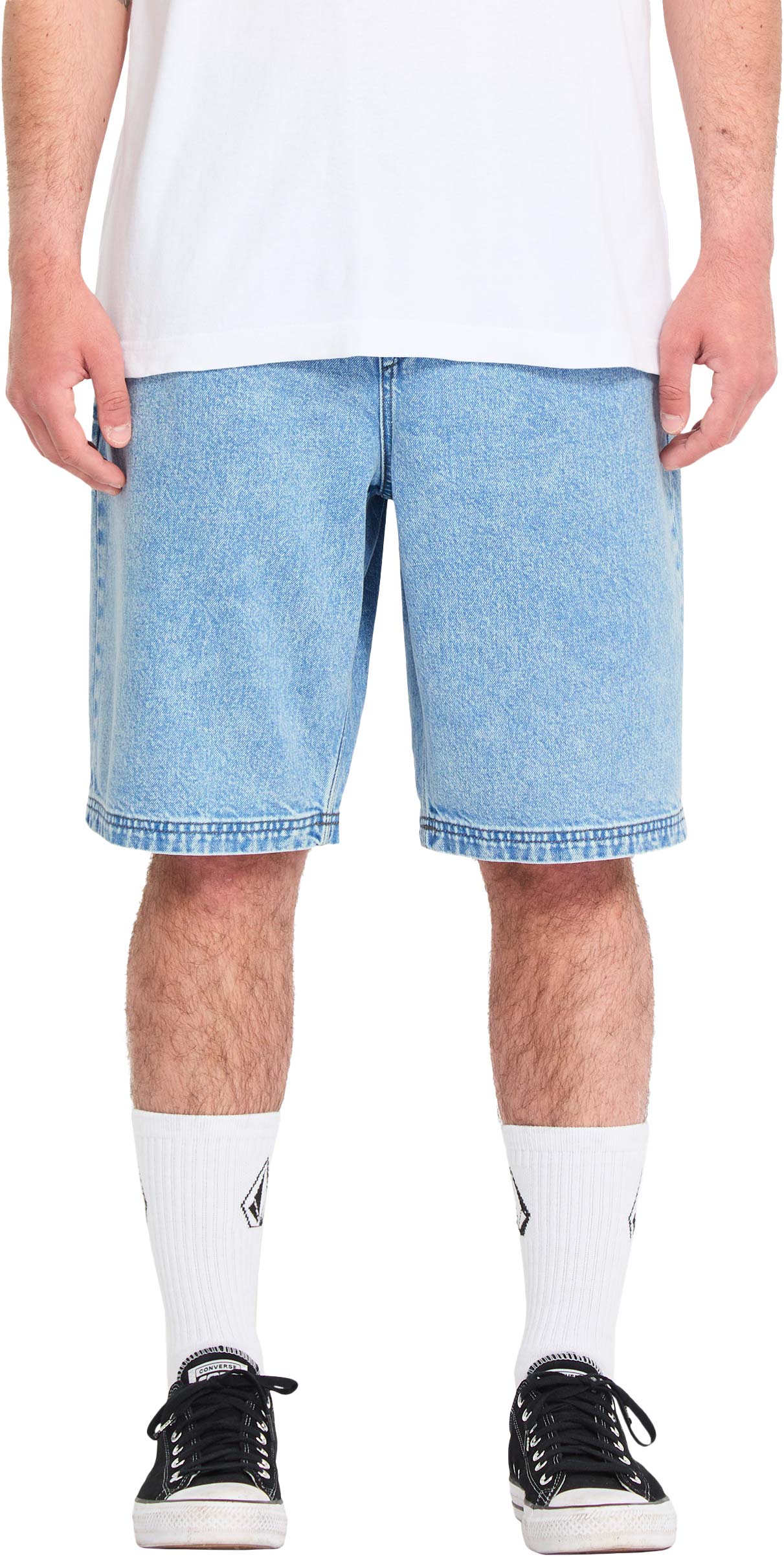 Short en jean - Freazy Denim Ew Short 22 Pale Aqua en Coton - Taille M - Bleu