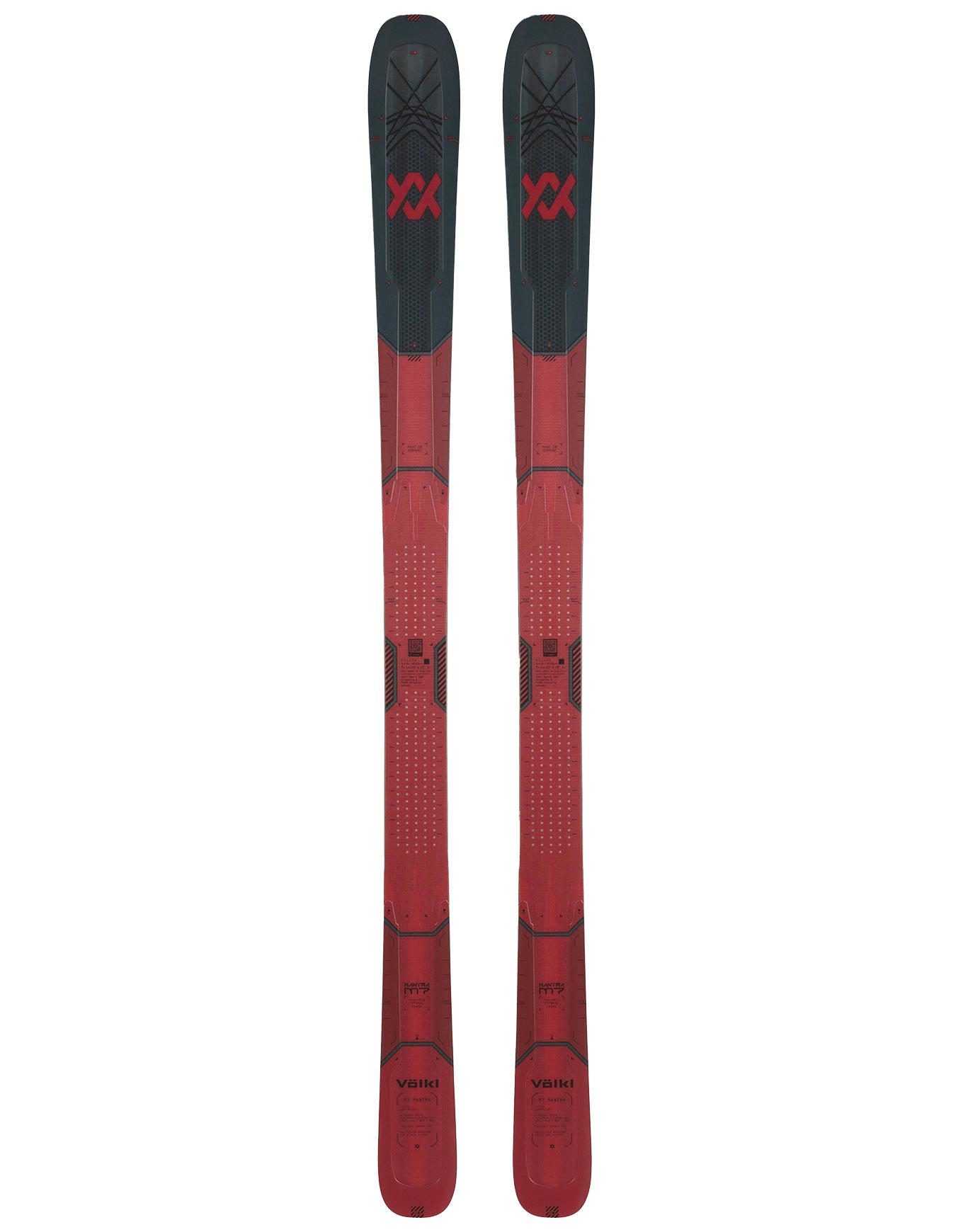 Volkl - Skis freeride polyvalent - M7 Mantra 2026 - Taille 184 cm - Rouge
