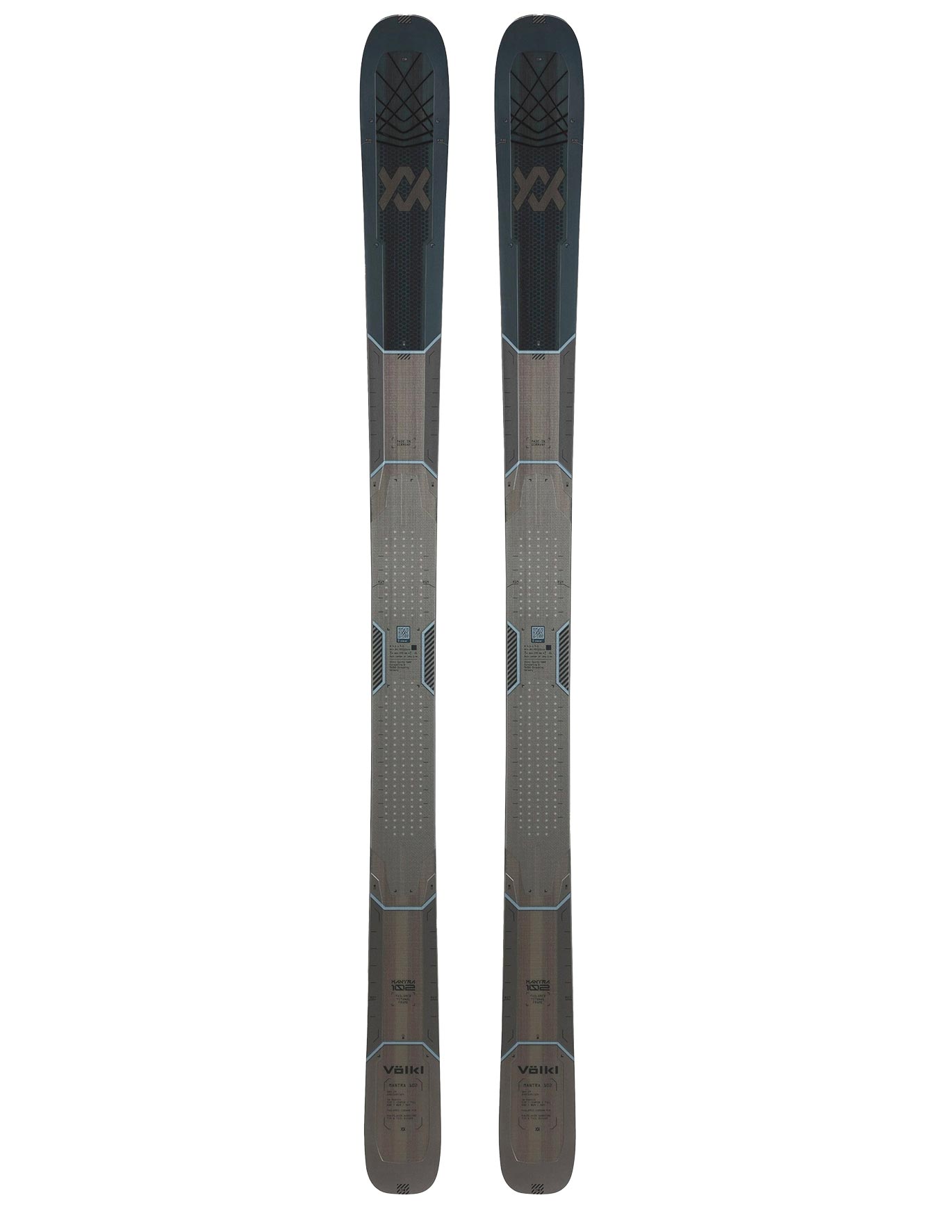 Volkl - Skis freeride - Mantra 102 2026 - Taille 170 cm - Gris
