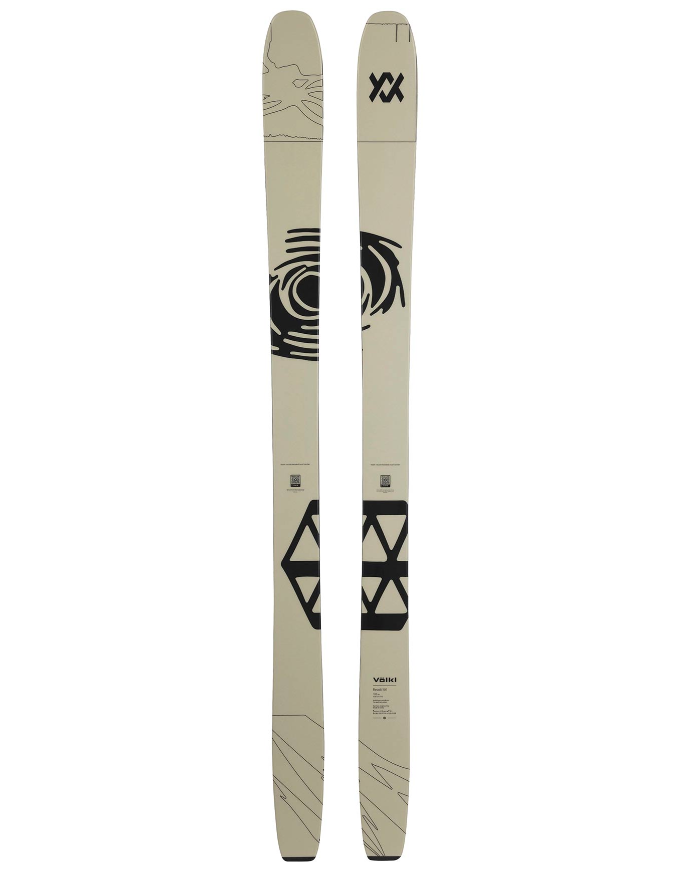 Volkl - Skis freeride - Revolt 101 2026 - Taille 168 cm - Beige