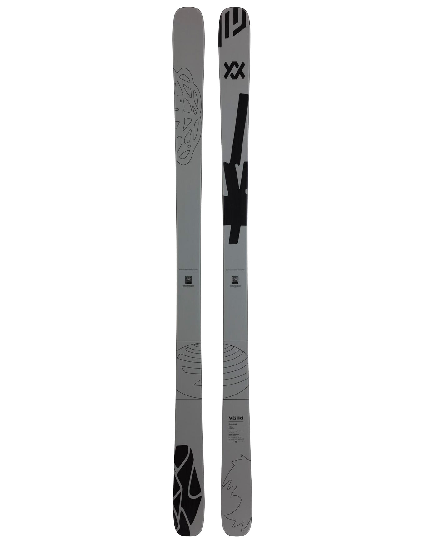 Volkl - Skis freestyle - Revolt 84 2026 - Taille 186 cm - Gris