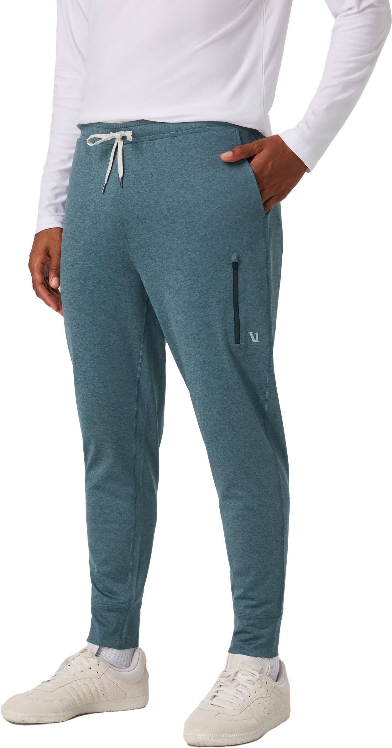 Pantalon jogging - Sunday Performance Jogger 28" M Blue Sea Heather - Taille L - Bleu