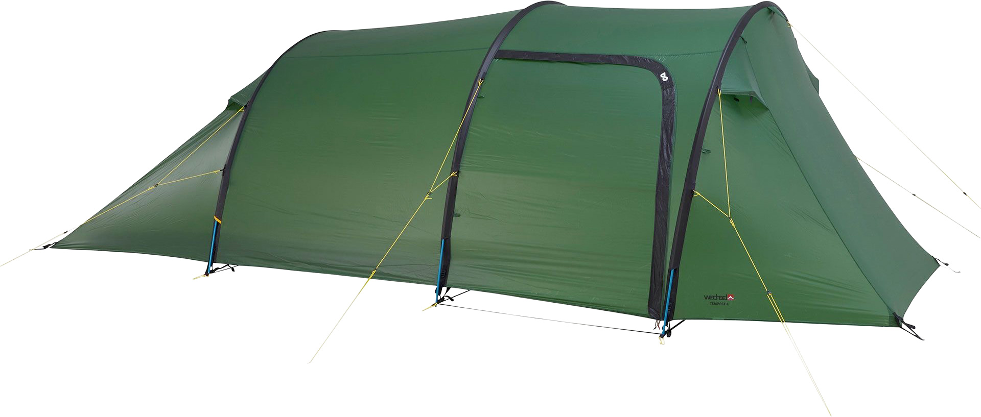 Tente de camping 4 places - Tempest 4 en Aluminium - Vert