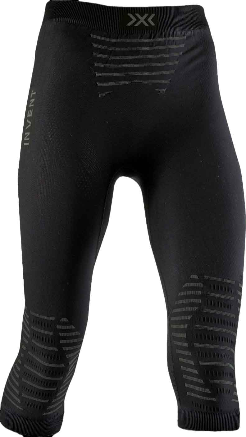 Technische 3/4 Strumpfhose Invent 4.0 Pants 3/4 W Black/Charcoal für Damen Größe M schwarz