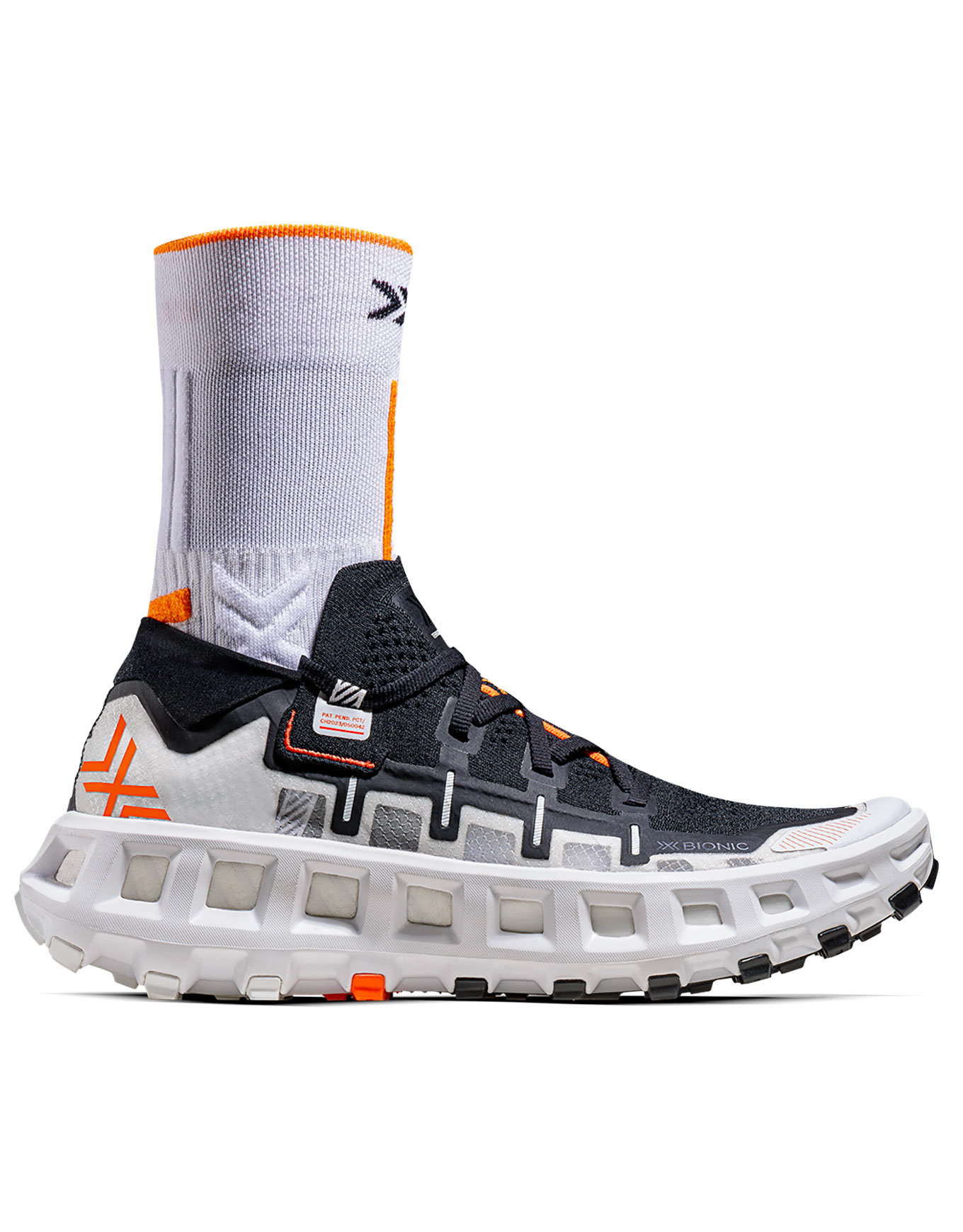 Chaussures de trail - Terraskin X01 White/Black - Taille 42 - Blanc