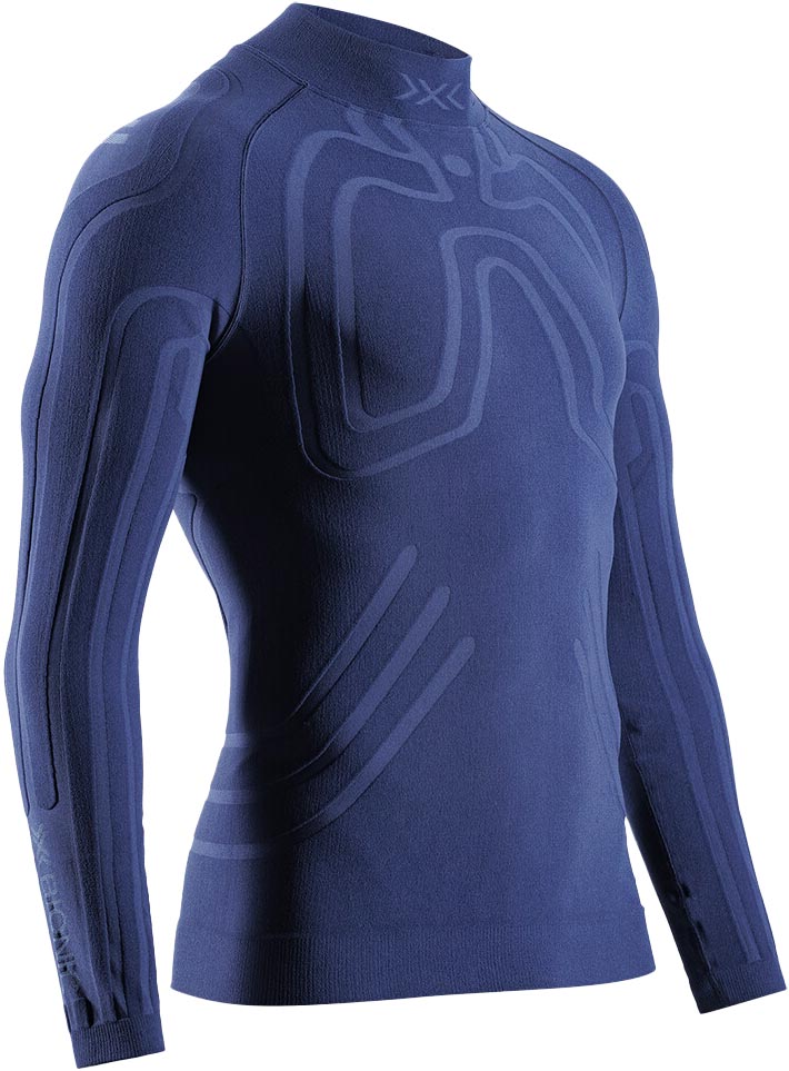 T-shirt thermique à manches longues - Heatloop Shirt LS M Marine - Taille M - Navy