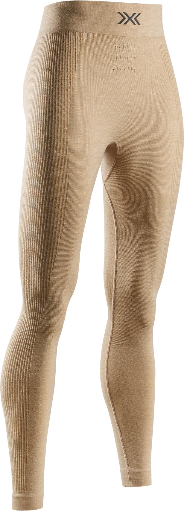 Thermo-Strumpfhose Mightywool Pants W Sand für Damen aus Wolle Größe M Beige