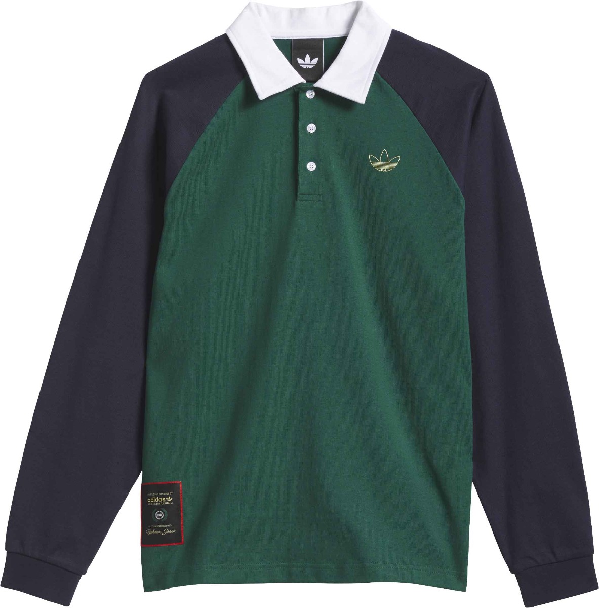 T-shirt en coton - Tyshawn Rugby Collegiate Green/Legend Ink en Coton - Taille M - Vert