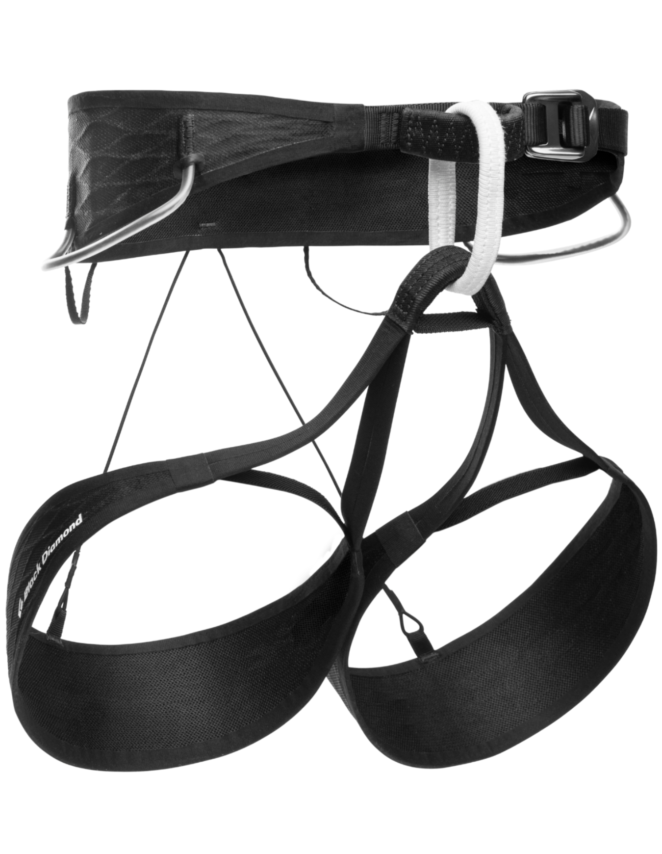 Harnais d'escalade - Airnet Harness M's Black-White - Taille XS - Noir