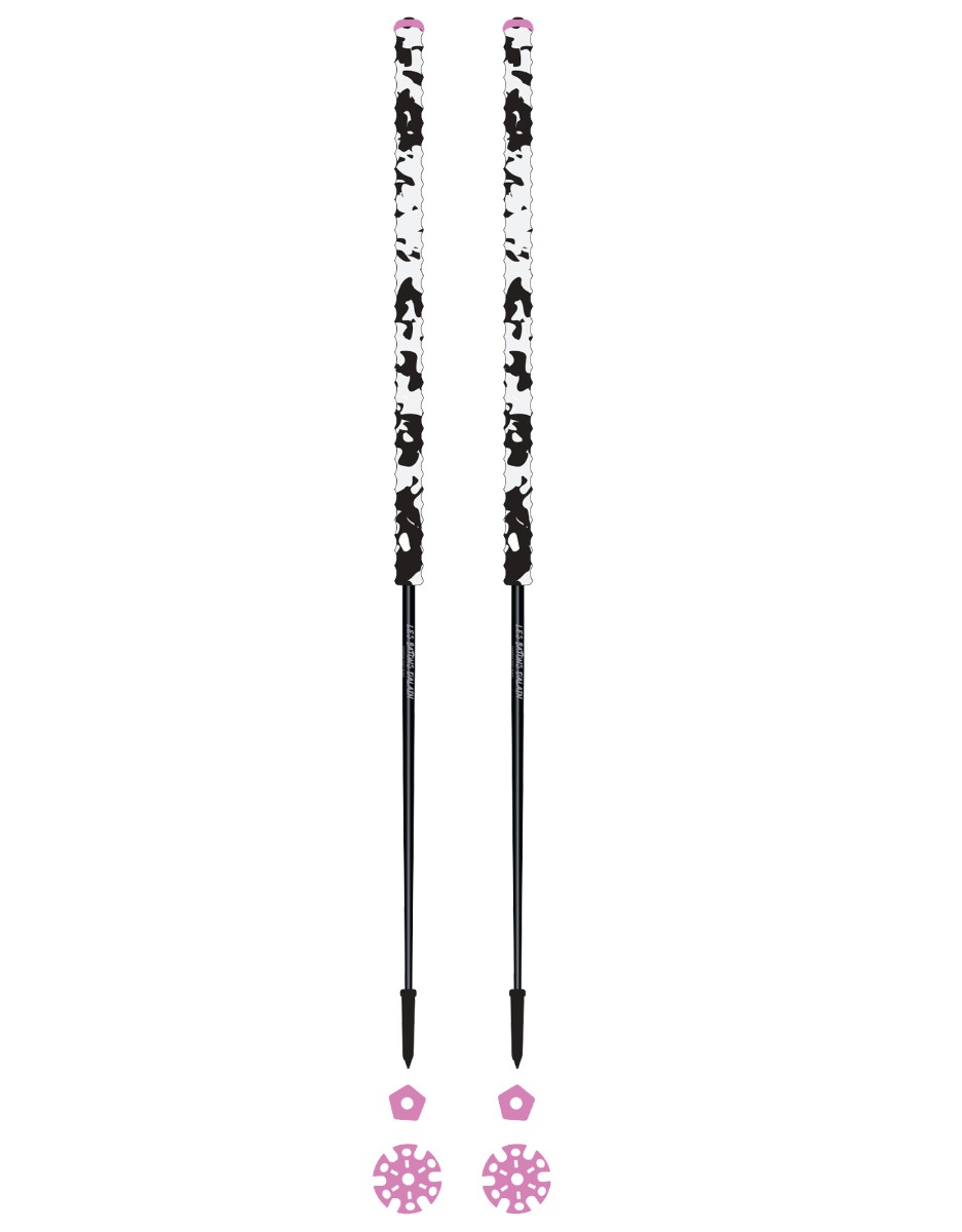 Skitourenstöcke – Unisex – Les Bâtons d'Alain – 2026 Oh La Vache Größe 135 cm Weiß