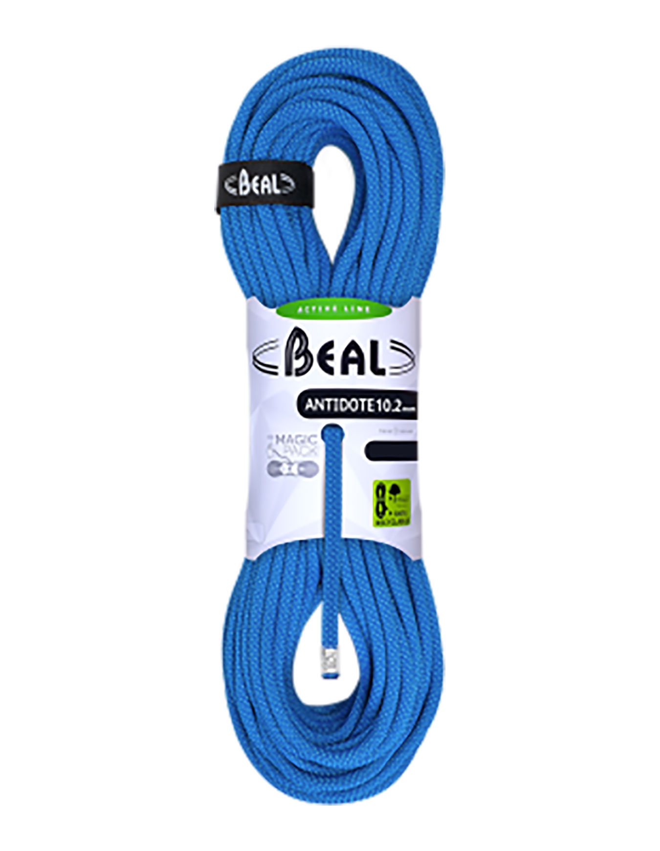 Corde d'escalade - Antidote 10.2mm Solid Blue - Taille 70 m - Bleu