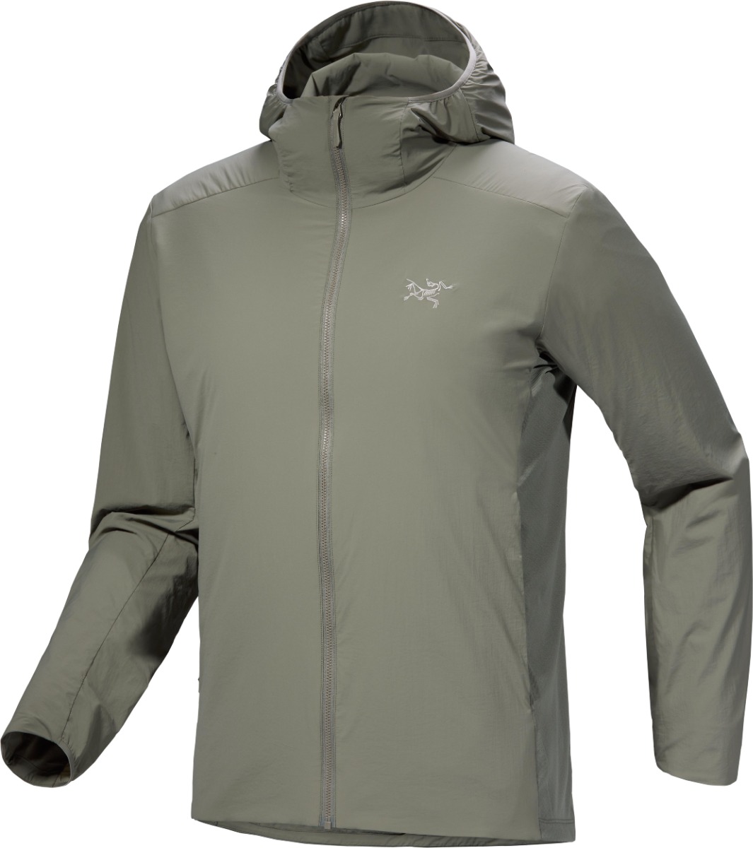 Veste à capuche isolante - Atom SL Hoody M Forage en Nylon - Taille S - Gris