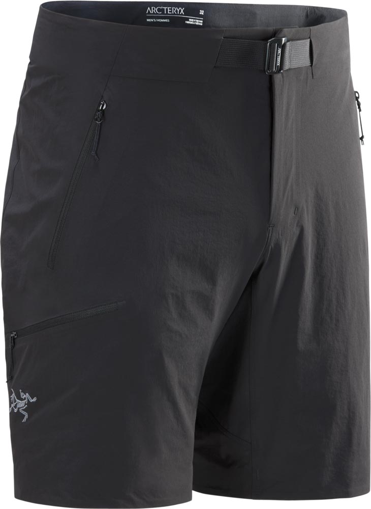 Short de randonnée - Gamma SL Short 9 M Black en Nylon - Taille 32 US - Noir