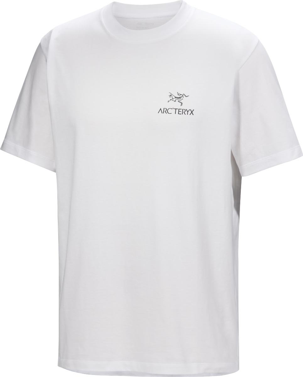 T-shirt en coton - Kragg SL Cotton Bird SS M White Light Black en Coton - Taille S - Blanc