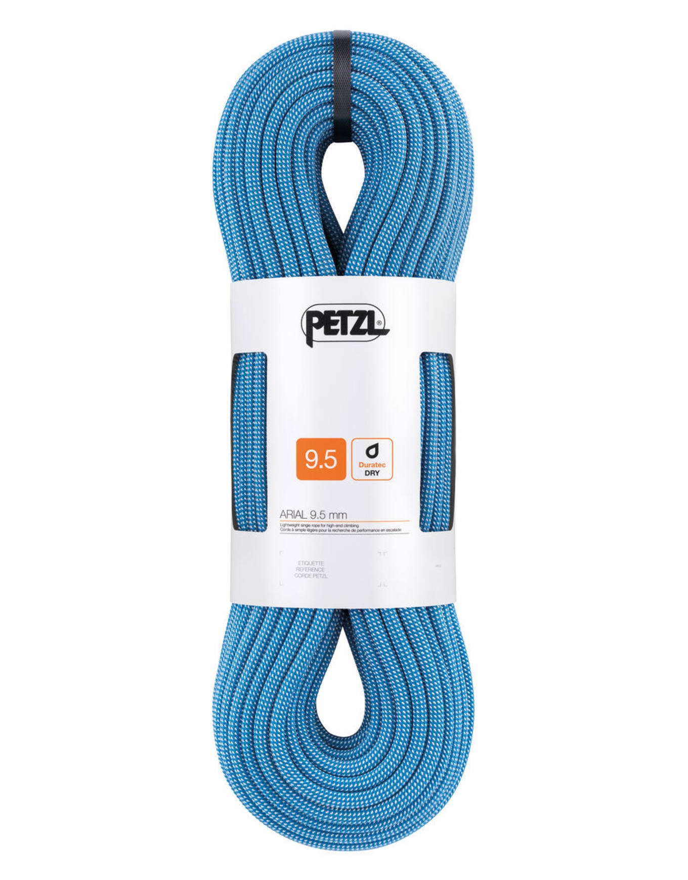 Corde d'escalade à simple - Arial 9.5 mm Bleu - Taille 70 m