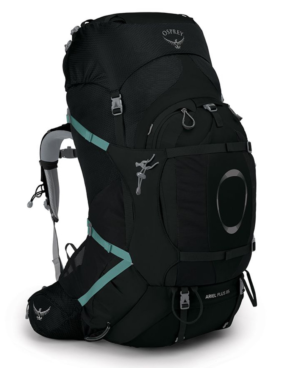 Sac à dos de trekking - Ariel Plus 85 Black - Taille M/L - Noir