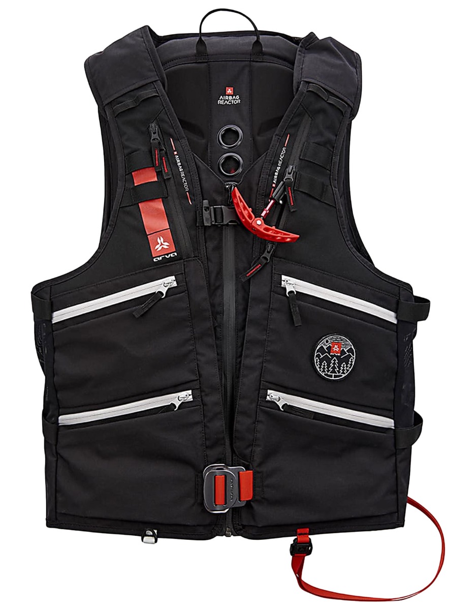 Airbag-Rucksack Ride Vest 15+ schwarz