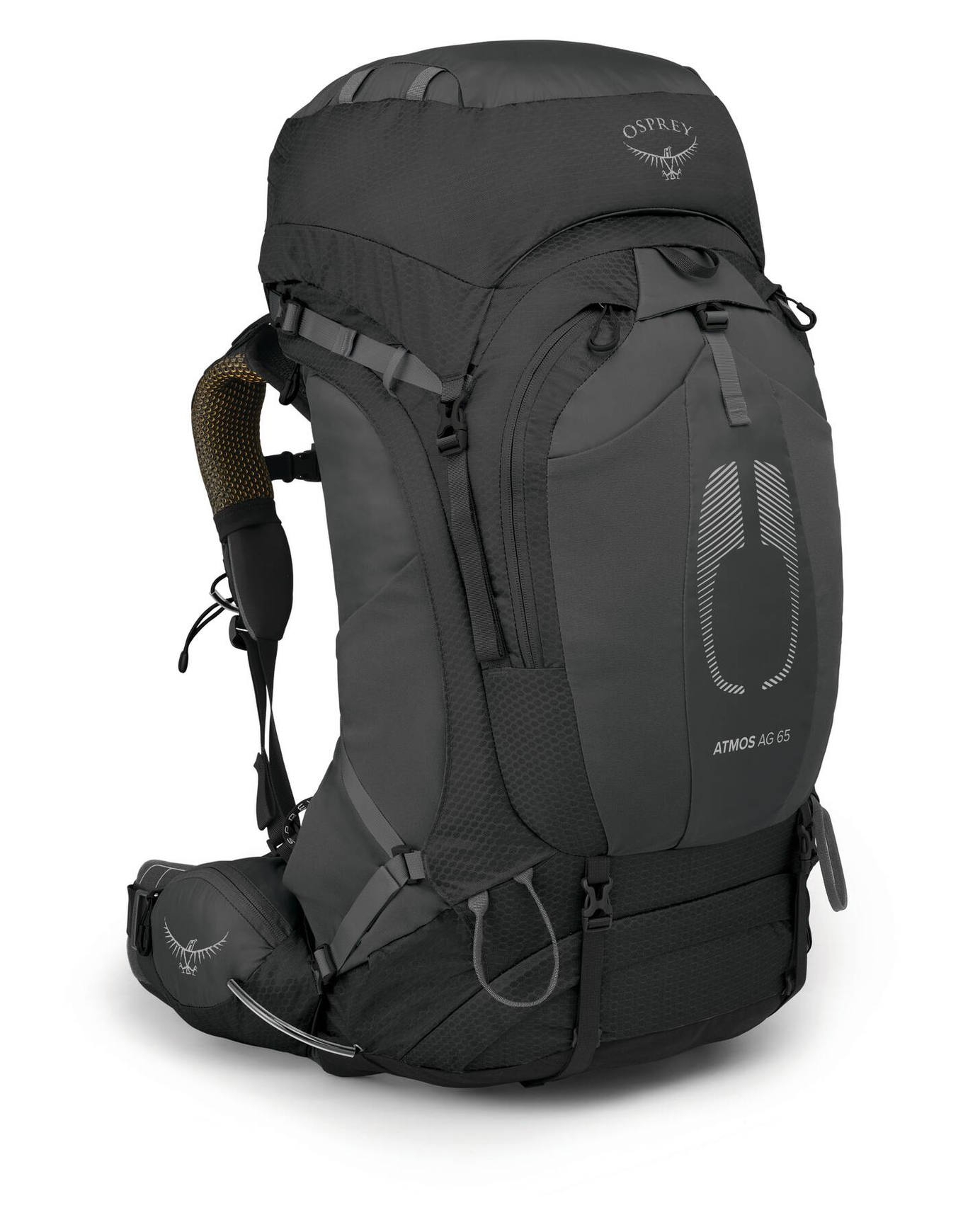 Sac à dos de trekking - Atmos AG 65 Black - Taille L/XL - Noir