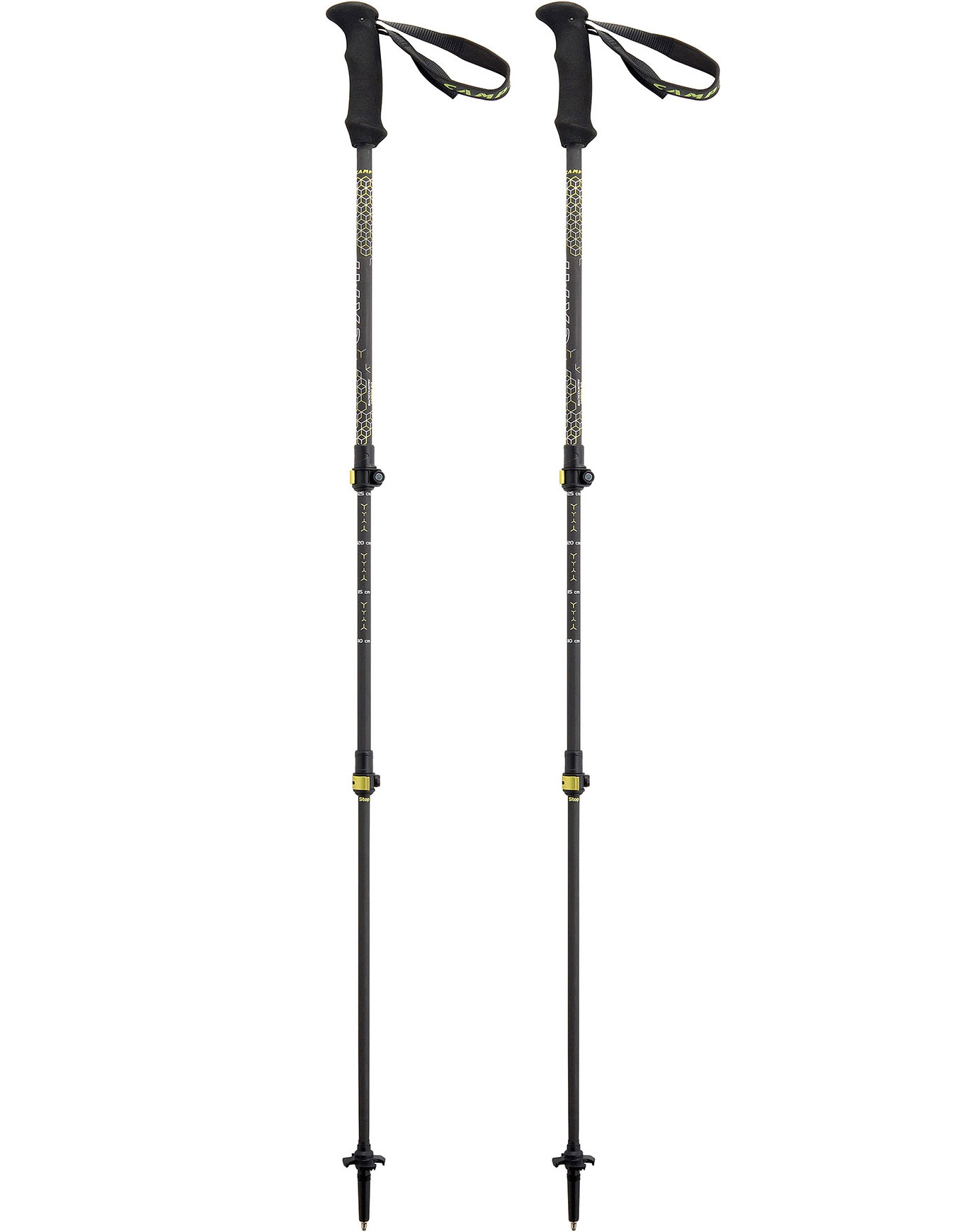 Bâtons de randonnée - Backcountry Carbon 2.0 - Gris