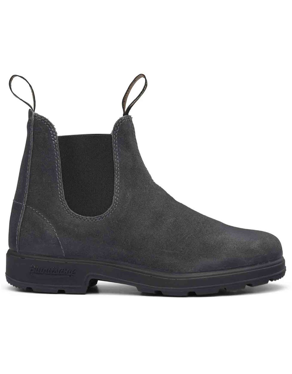 Bottines en cuir - Original Chelsea Boots Steel Grey en Cuir - Taille 42 - Gris