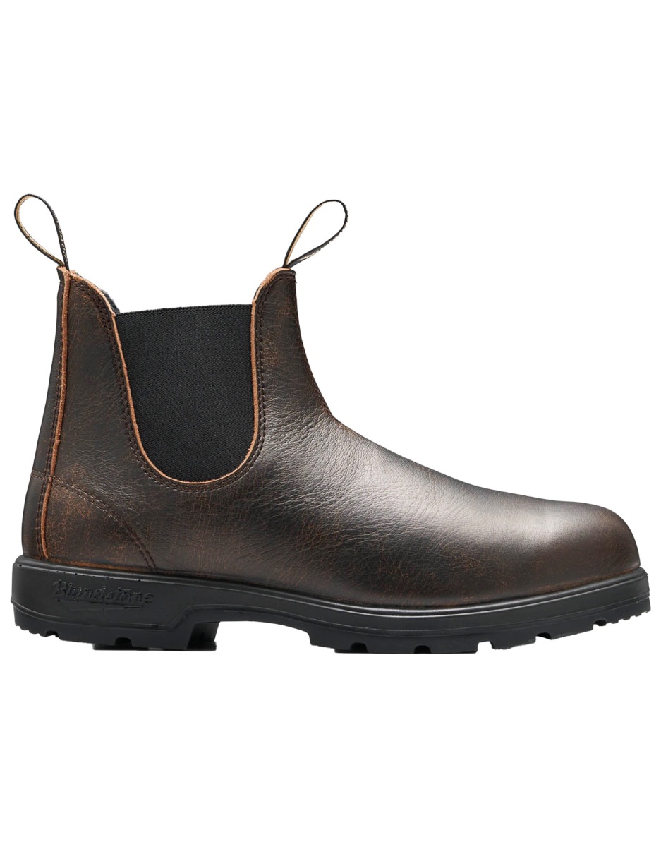 Bottines en cuir - Classic Chelsea Boots Vintage Brown en Cuir - Taille 41 - Marron