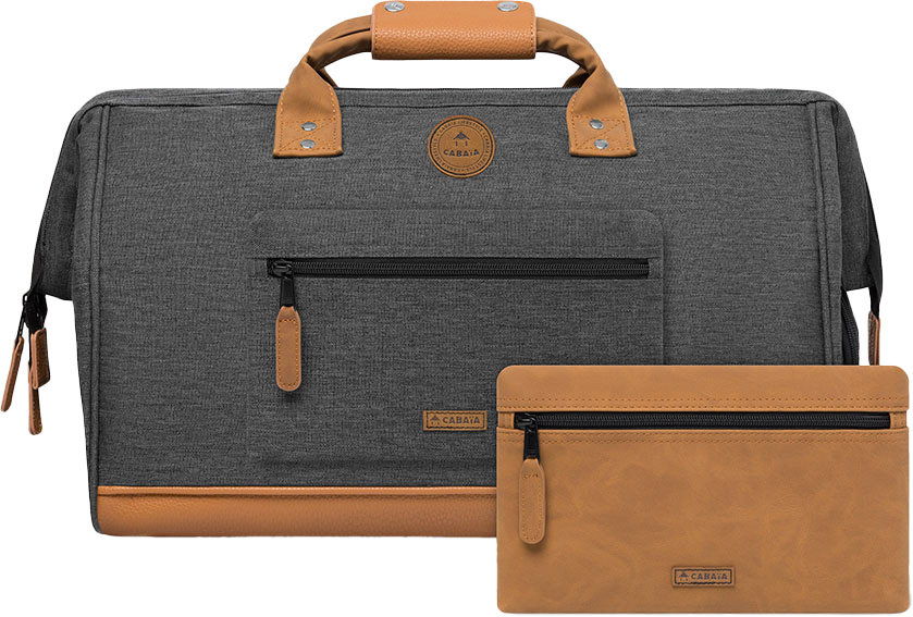 Cabaïa - Sac de voyage 36L - Duffel Bag Londres 36L - Gris
