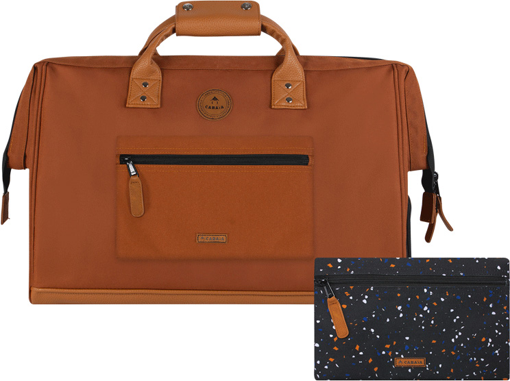 Cabaïa - Sac de voyage 36L - Duffel Bag Turin 36L - Marron