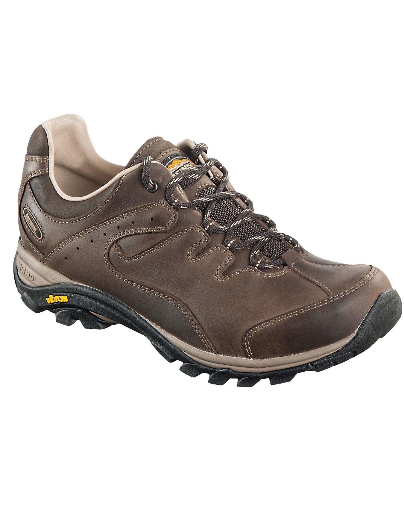 Chaussures de randonnée - Caracas Marron Foncé en Cuir - Taille 44,5