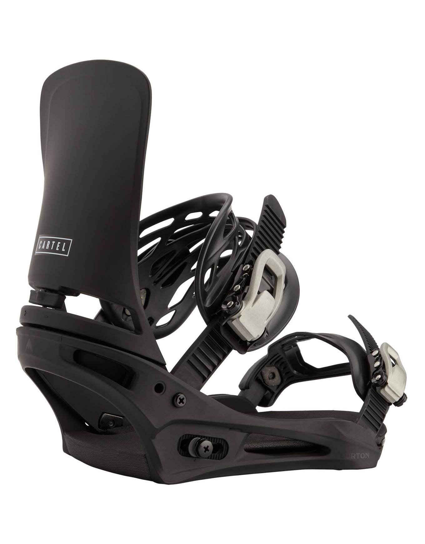 All-Mountain Snowboardbindung Cartel Black für Herren aus Wolle Größe 38-41 schwarz