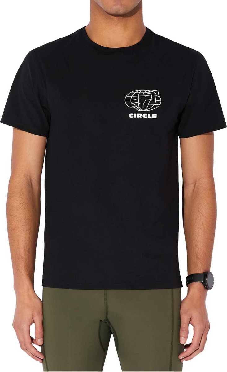 T-shirt de trail/running - Agility Run T-Shirt Onyx Black - Taille S - Noir