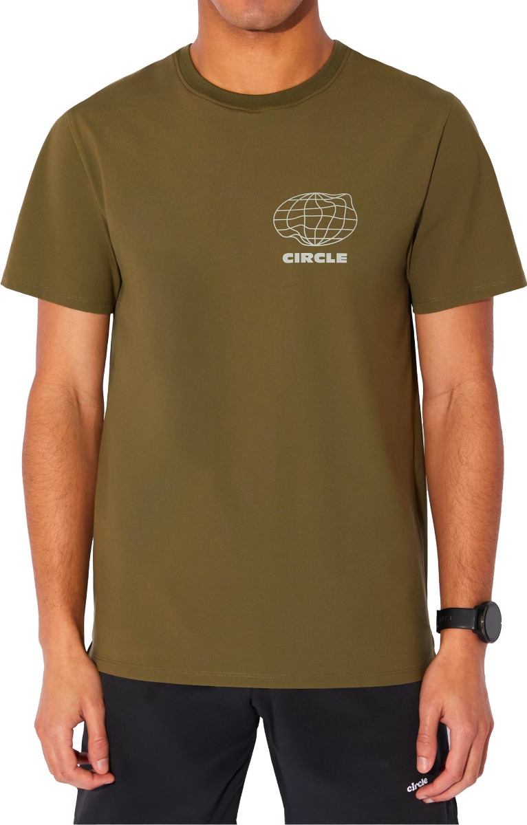 T-shirt de trail/running - Agility Run T-Shirt Moss - Taille S - Vert
