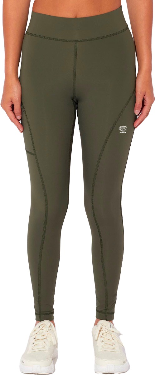 Legging de trail running - Get in Shape 2.0 Legging W Moss - Taille L - Kaki