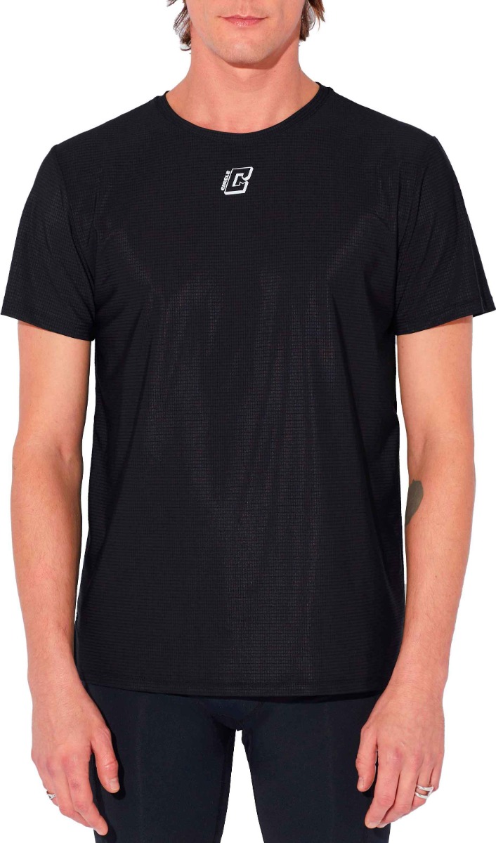 T-shirt de trail/running respirant et léger - Legend 2.0 T-Shirt Onyx Black - Taille L - Noir