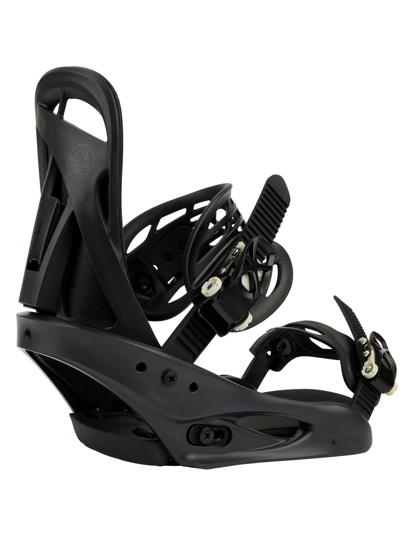 Fixations de snowboard all mountain - Citizen Black - Taille S - Noir